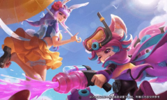 《王者荣耀》李元芳逐浪之夏星元皮肤特效一览