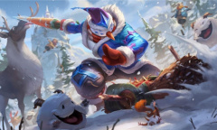 《英雄联盟手游》持胡萝卜的雪人易皮肤介绍