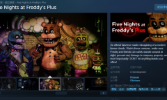 《玩具熊的五夜后宫Plus》上架Steam 另一个宇宙的披萨店