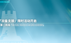 明日方舟4月限时支援活动内容奖励