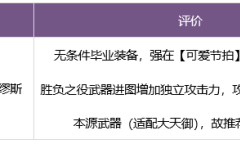 《地下城与勇士》缪斯毕业装备推荐