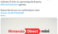 任天堂将在今晚9点举办迷你直面会