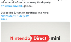 任天堂将在今晚9点举办迷你直面会