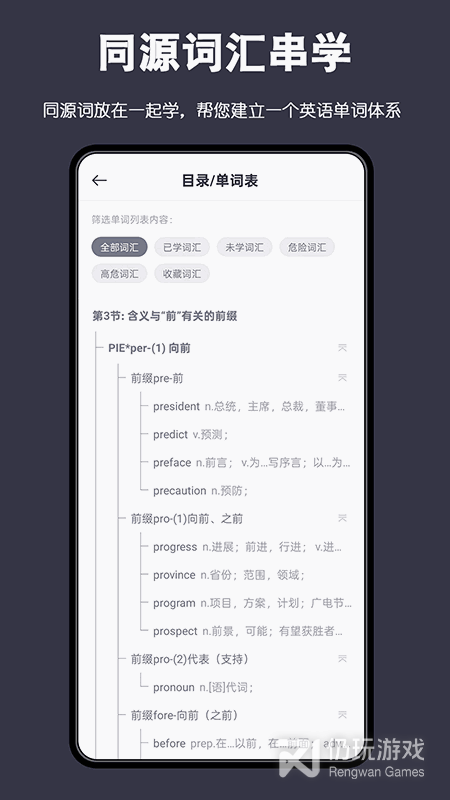 词根单词