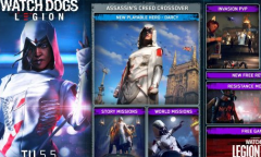 《看门狗军团》联动《刺客信条》 原创刺客登场