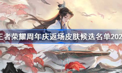 王者荣耀周年庆返场皮肤候选名单一览2023