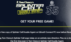 育碧喜加一！《细胞分裂：双重间谍》现可免费领取！