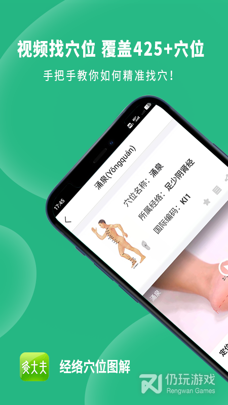经络穴位图解