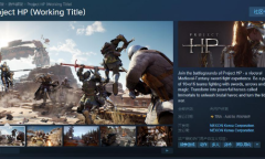 《Project HP》上架Steam 发售日期暂未公开