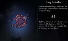 《空洞骑士》Dung Defender位置介绍