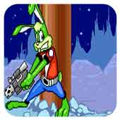 吵闹的长耳大野兔