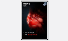 《喋血复仇》极度专注卡牌介绍