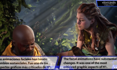 《地平线：西部禁域》前作对比视频 新作细节大提升