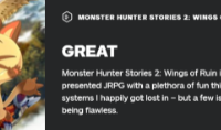 《怪物猎人物语2：毁灭之翼》IGN8分 很有趣但不够完美