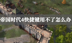 帝国时代4快捷键用不了怎么办