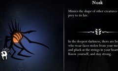 《空洞骑士》Nosk位置介绍