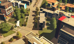 《城市：天际线》新DLC“广场和人行道”发售 保护环境