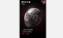 《喋血复仇》摩托车头盔卡牌介绍