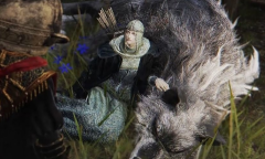 《艾尔登法环》隐藏彩蛋 白金之子会驯服野狼