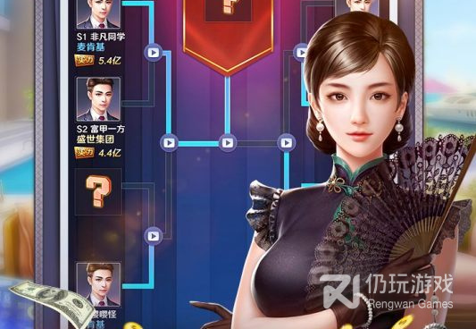 可以触摸且能互动的商战手游合集