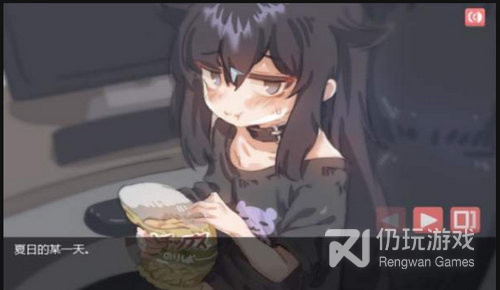 在阴暗房间的孤独女孩子正版