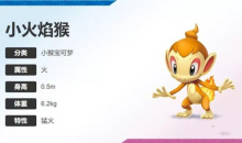 《宝可梦：明亮珍珠晶灿钻石》火焰猴宝可梦图鉴一览